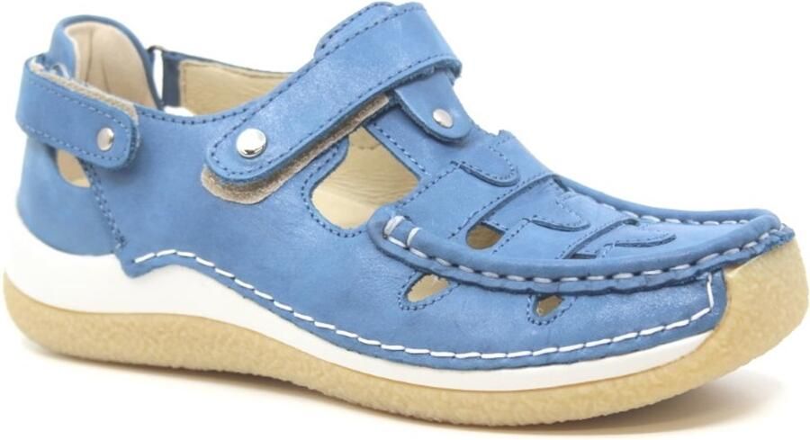 Wolky Dames Comfortschoenen 04528 Esperanza Blauw