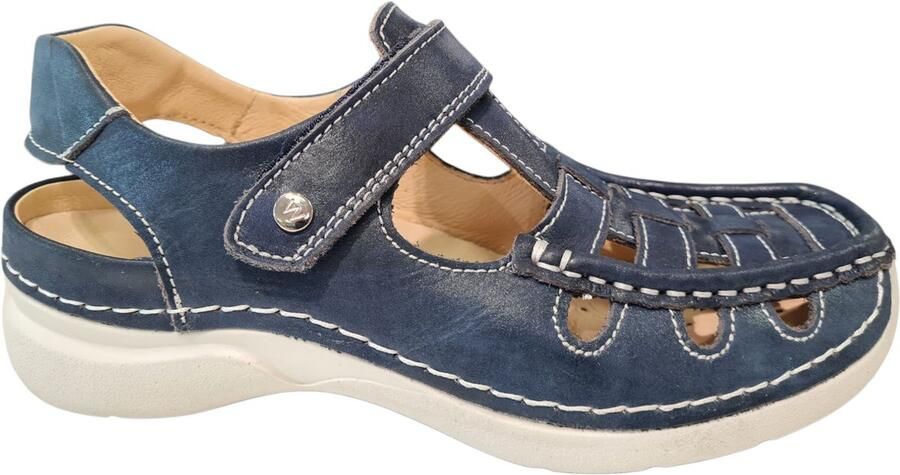 Wolky Dames Comfortschoenen 07204 Rolling Sun Blauw