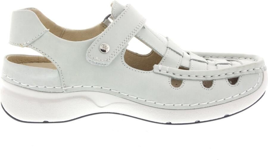 Wolky Dames Comfortschoenen 07204 Rolling Sun Wit