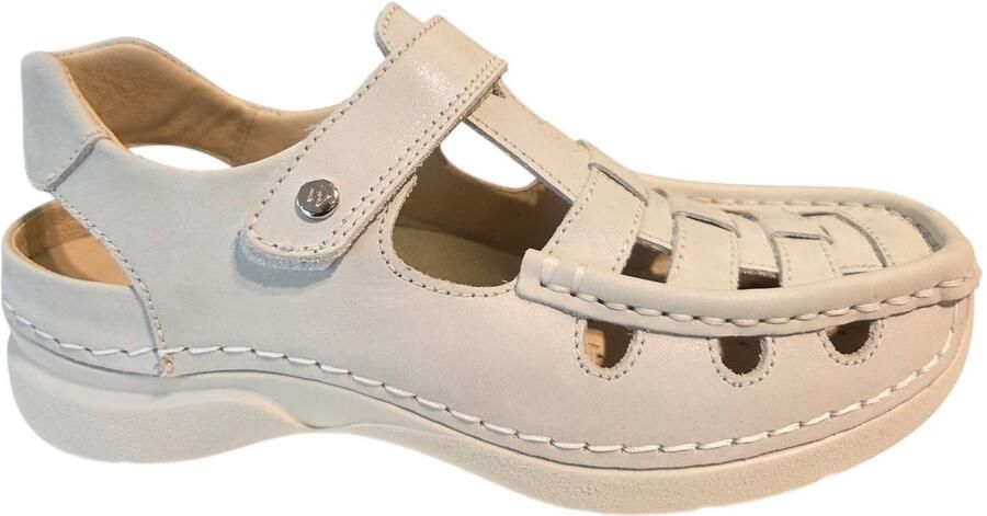Wolky Dames Comfortschoenen 07204 Rolling Sun Wit