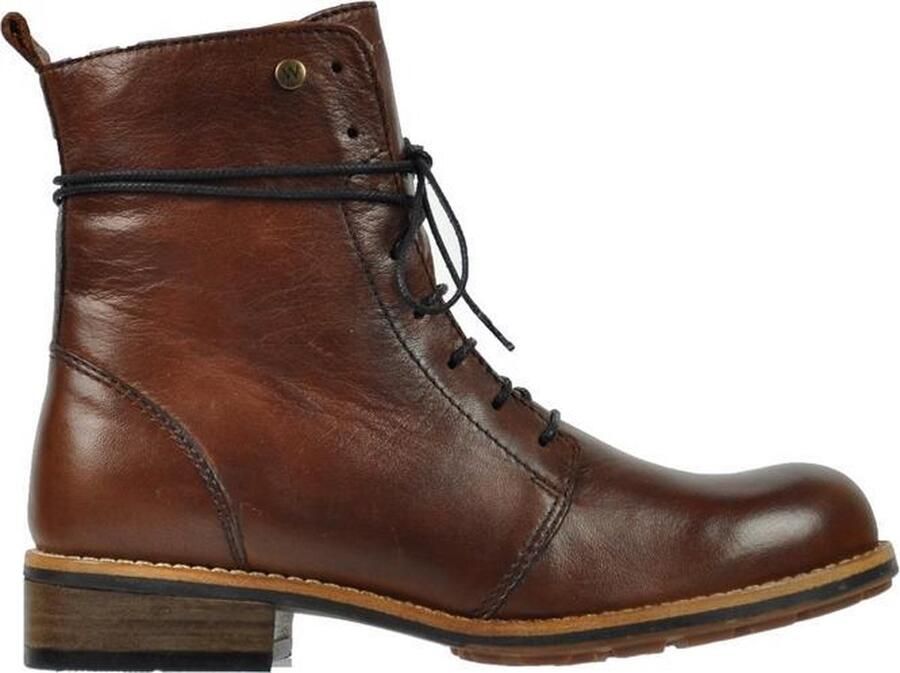 Wolky Dames Enkellaars 0443220 430 Murray Cognac