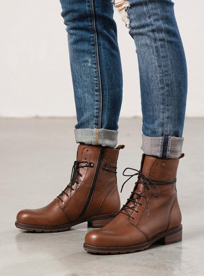 Wolky Dames Enkellaars 0443220-430 Murray Cognac - Foto 6