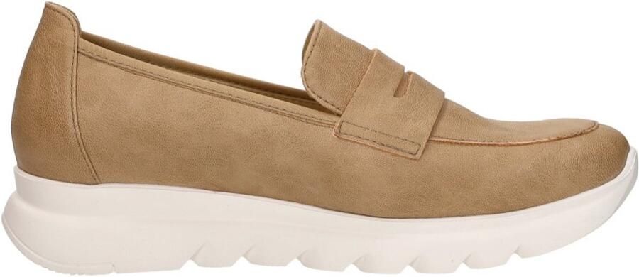 Wolky Dames Instappers 02127 Snoafer F2F Bruin