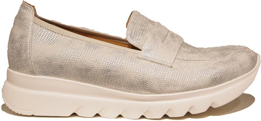 Wolky Dames Instappers 02127 Snoafer F2F Grijs