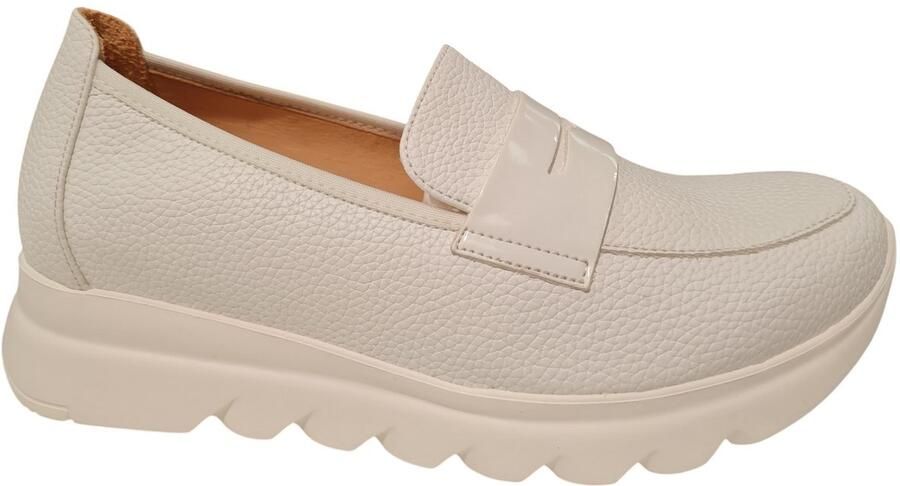 Wolky Dames Instappers 0212781100 Snoafer F2F Wit Biocare