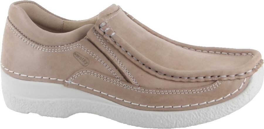 Wolky Dames Instappers 06206 Roll Sneaker Beige