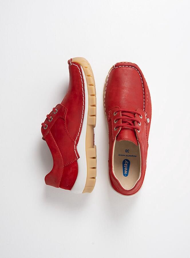 Wolky Dames Nieuw 04708 Seamy Fly Summer Rood