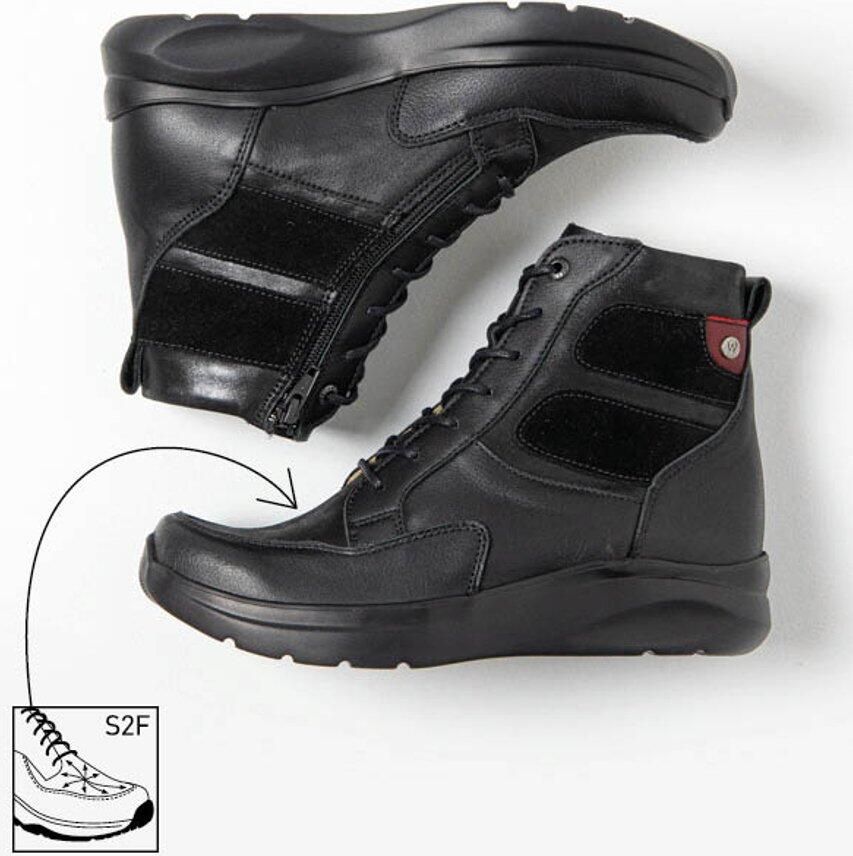 Wolky Dames Nieuw 06402 Slam S2F Zwart