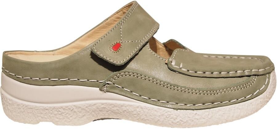 Wolky Dames Roll Slipper 0622736-701 Sage Groen - Foto 2