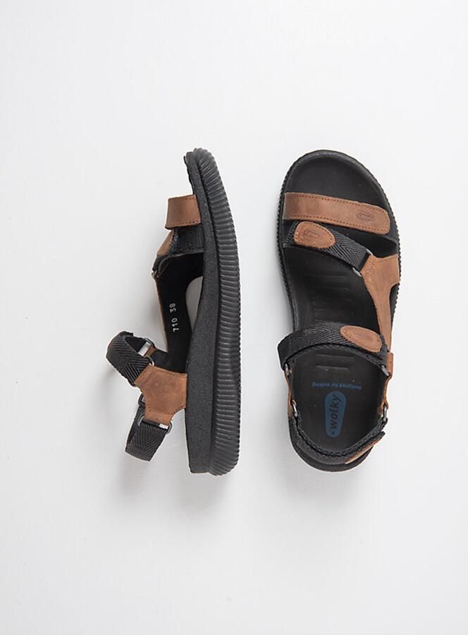 Wolky Dames Sandalen 00710 Energy Middenbruin