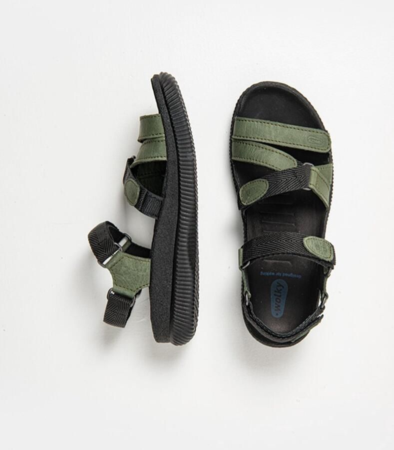 Wolky Dames Sandalen 00720 Action Lady Groen