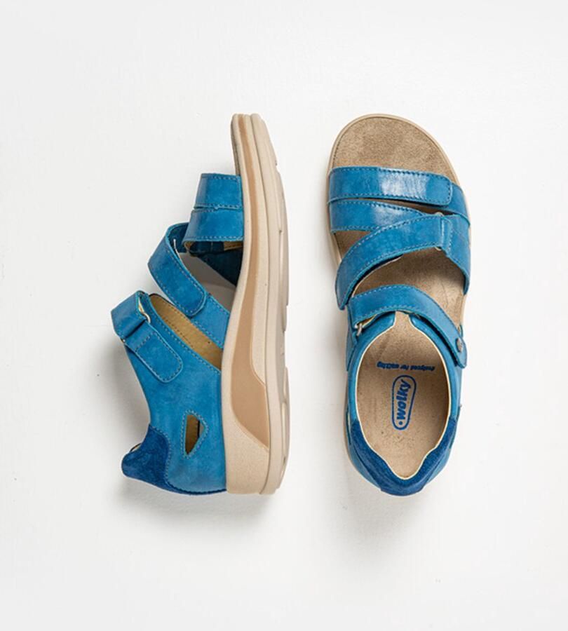 Wolky Dames Sandalen 01055 Desh Lichtblauw