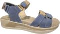 Wolky Dames Sandalen 01056 Acula Blauw - Blauw