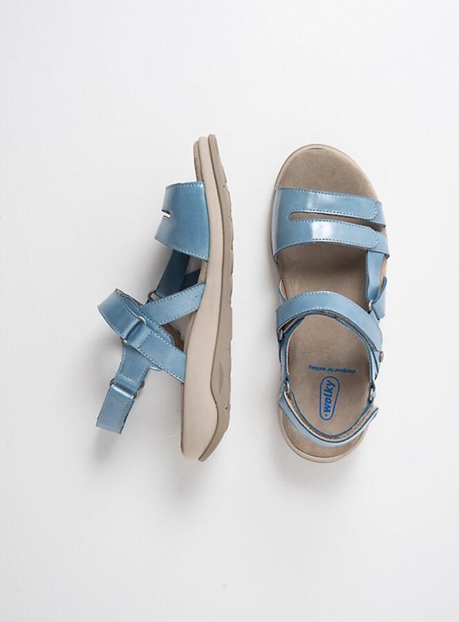 Wolky Dames Sandalen 01475 Manilla Lichtblauw