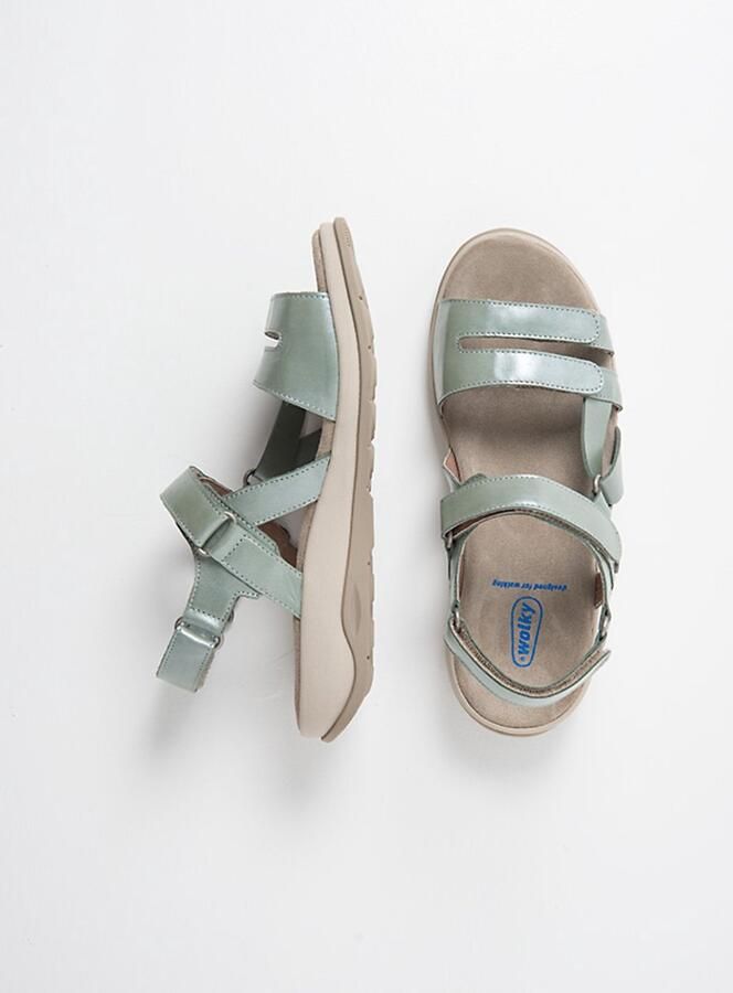 Wolky Dames Sandalen 01475 Manilla Lichtgroen