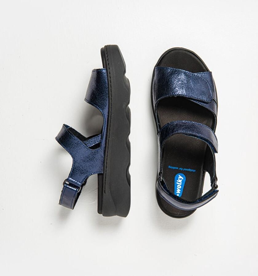Wolky Dames Sandalen 02350 Medusa Blauw
