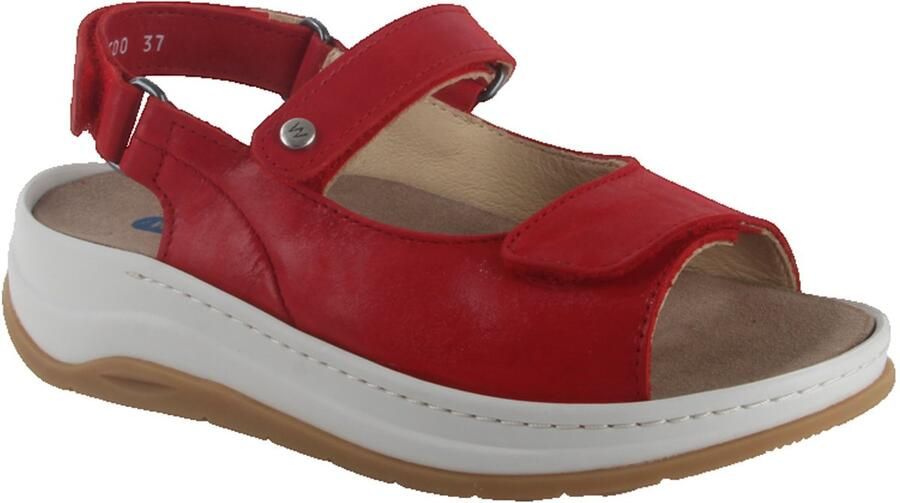 Wolky Dames Sandalen 03350 Adura Rood