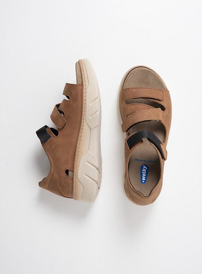 Wolky Dames Sandalen 03425 Blaze Middenbruin