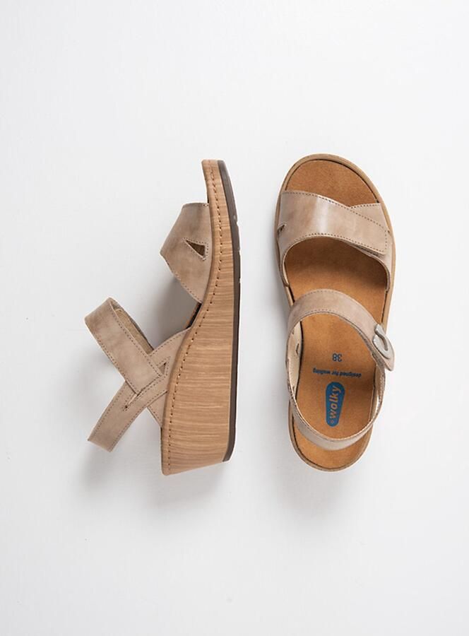 Wolky Dames Sandalen 03552 Sanibel Beige