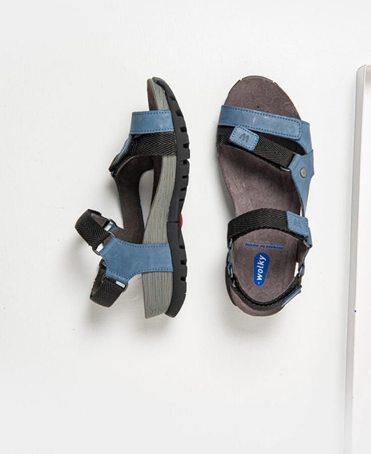 Wolky Dames Sandalen 05450 Cradle Lichtblauw