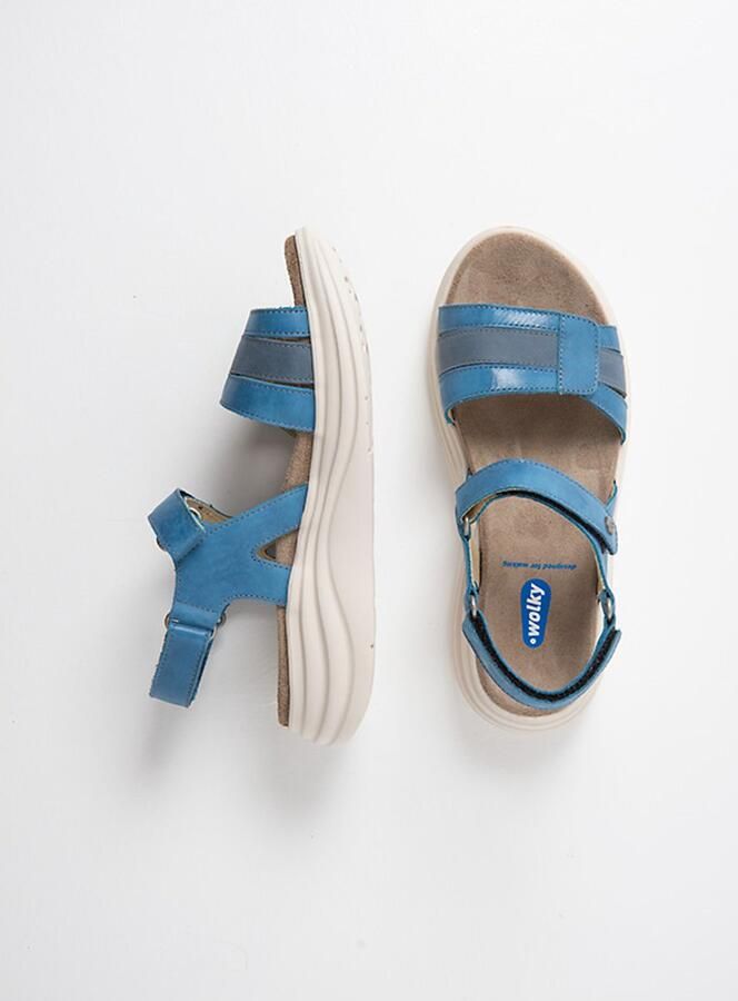 Wolky Dames Sandalen 05652 Miku Lichtblauw