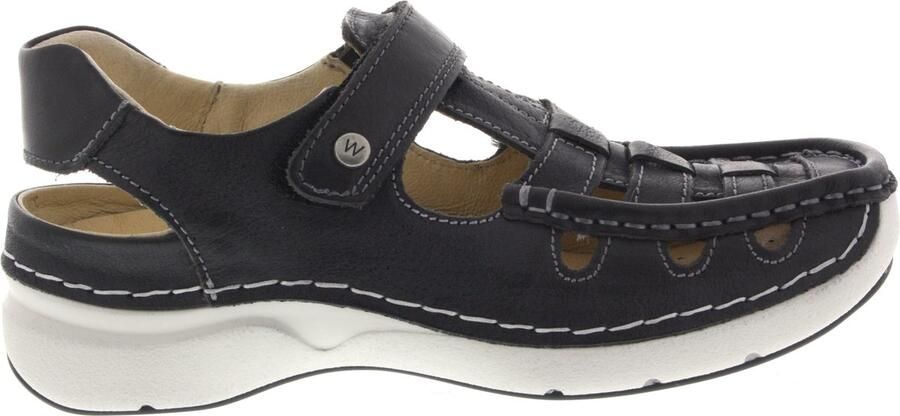 Wolky Rolling Sun 0720435 070 Dames Wandelsandaal Zwart - Foto 11