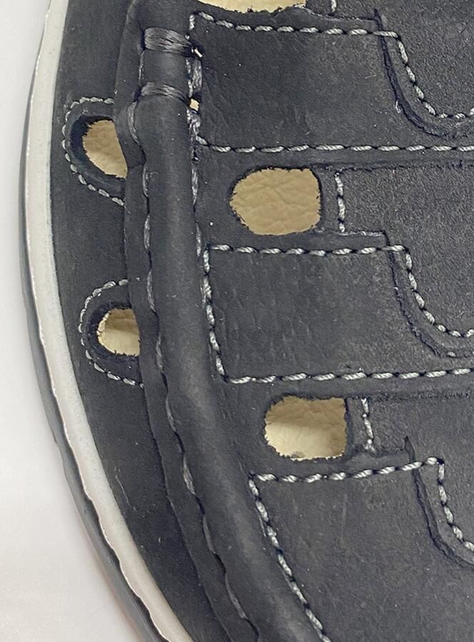 Wolky Rolling Sun 0720435 070 Dames Wandelsandaal Zwart - Foto 5