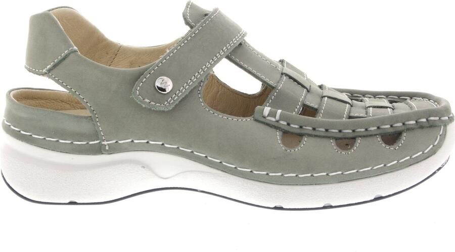 Wolky Dames Sandalen Rolling Sun Sage Green Groen - Foto 2