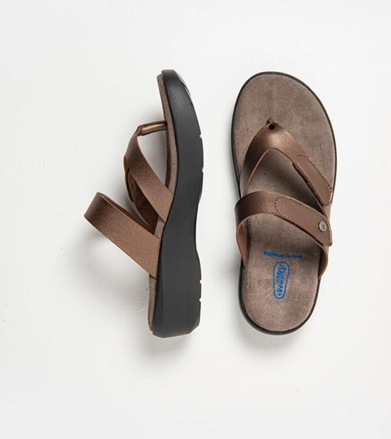 Wolky Dames Slippers 00202 Hobie Bruin