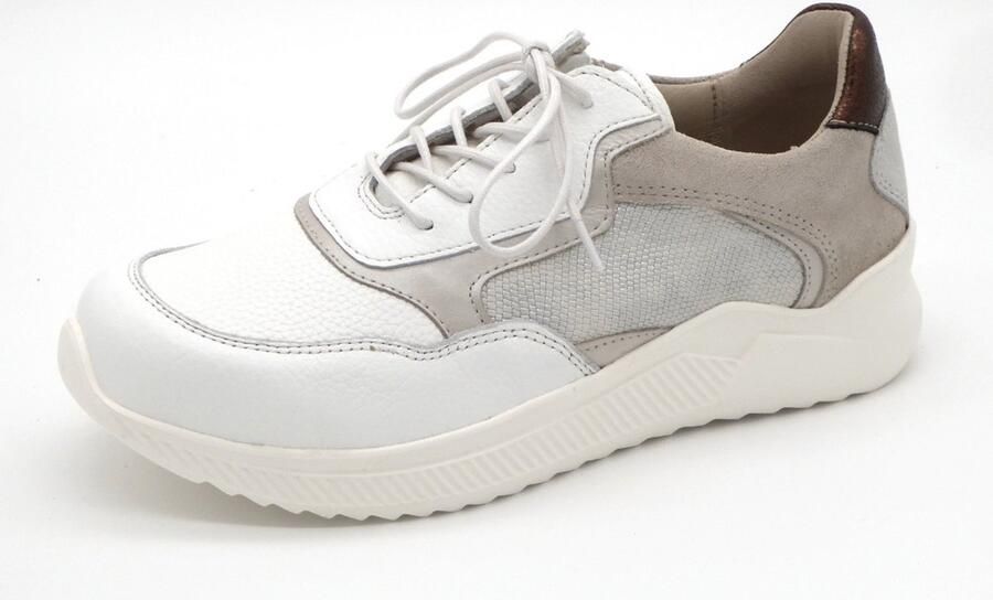 Wolky Dames Sneaker E-Way S2F 0582590-139 Wit Beige