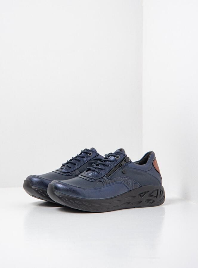 Wolky Dames Sneakers 05703 Vitality S2F Donkerblauw - Foto 2