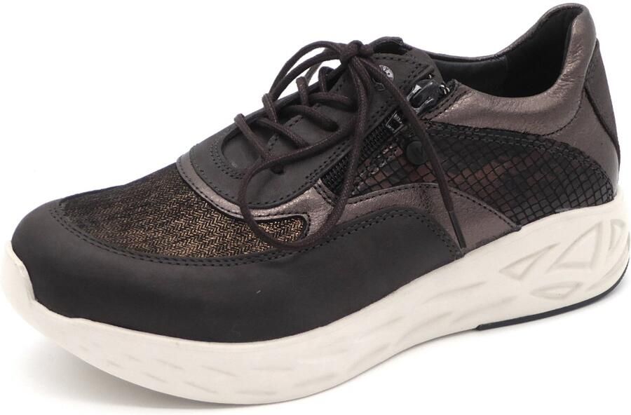 Wolky Vitality S2F Dames Sneaker 0570390-204 Zwart Combi - Foto 2