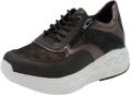 Wolky Vitality S2F Dames Sneaker 0570390-204 Zwart Combi - Grijs