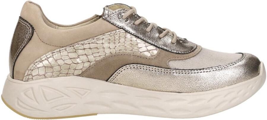 Wolky 0570390-144 dames veterschoenen sportief metallic