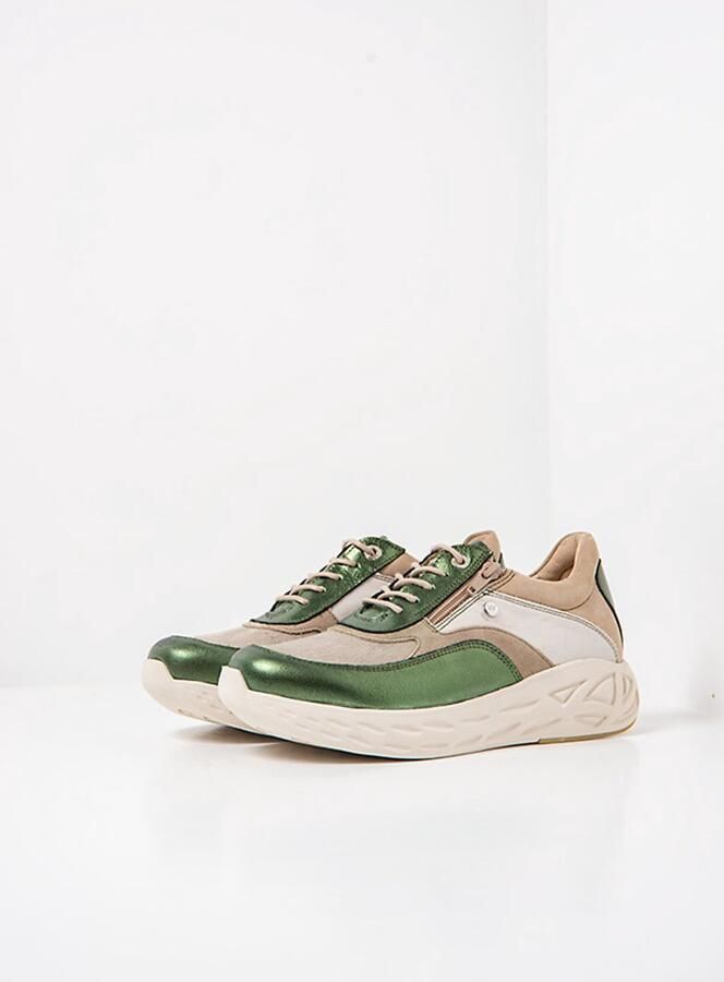 Wolky Dames Sneakers 05703 Vitality S2F Groen