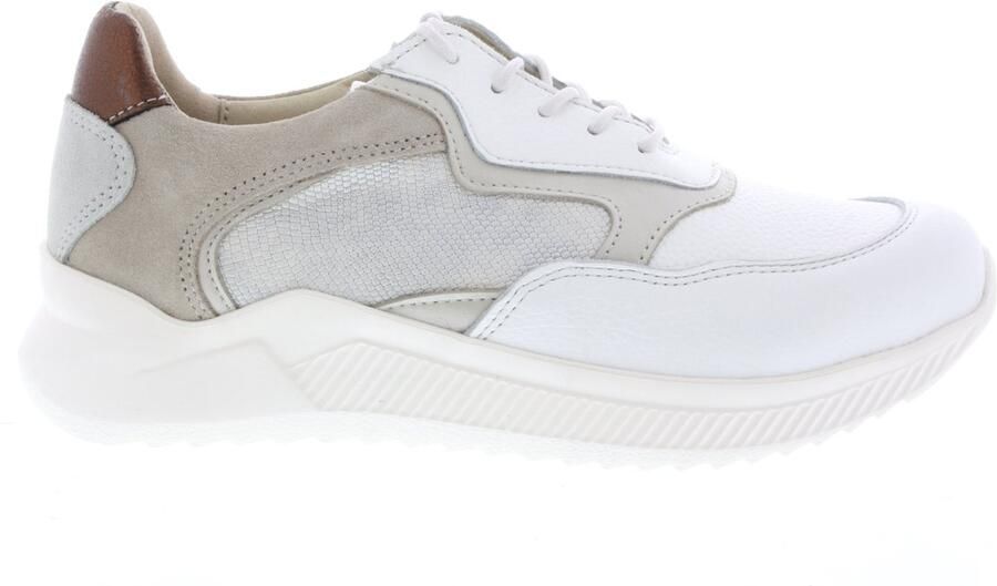 Wolky Dames Sneakers E-way S2f White beige Stretch Wit - Foto 2