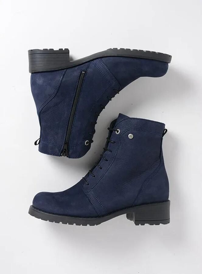 Wolky Dames Veterboot Quinta XW Longbeach Artikel 0247910.800 Blauw - Foto 4