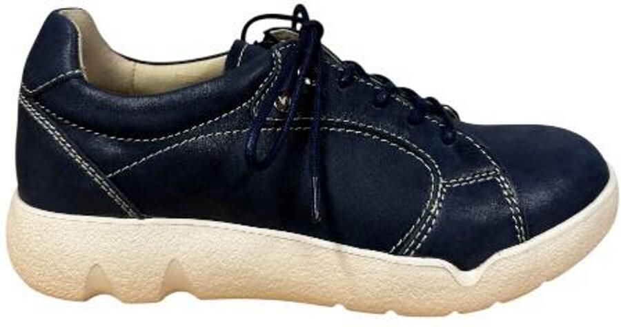 Wolky Dames Veterschoen Lunvia 0752736-820 Denimblauw