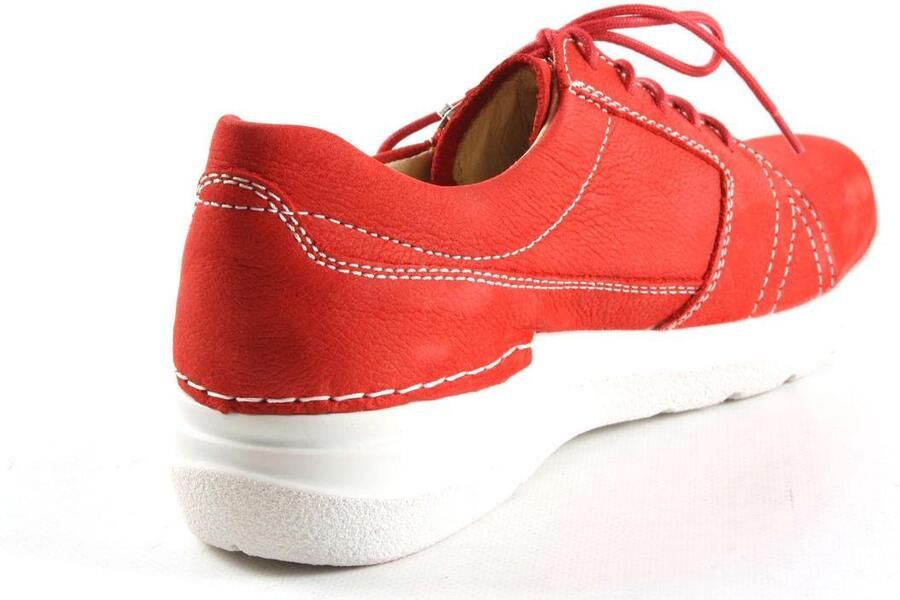 Wolky Dames Veterschoenen 0660911-570 Feltwell Antique Rood - Foto 9