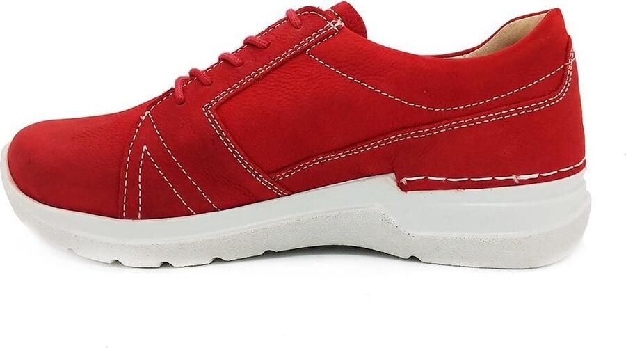 Wolky Dames Veterschoenen 0660911-570 Feltwell Antique Rood - Foto 13
