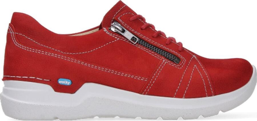 Wolky Dames Veterschoenen 0660911-570 Feltwell Antique Rood - Foto 15