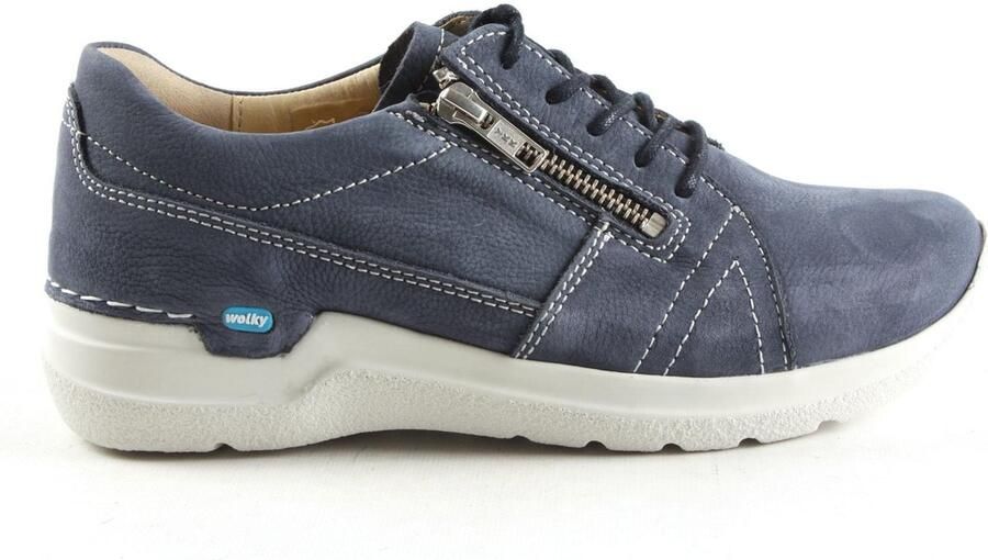 Wolky Dames Veterschoenen 0660911-820 Feltwell Antique Jeansblauw - Foto 14