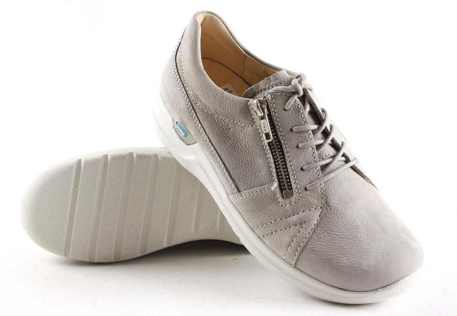 Wolky Dames Veterschoen Feltwell 0660911 206 Lichtgrijs Nubuck - Foto 10