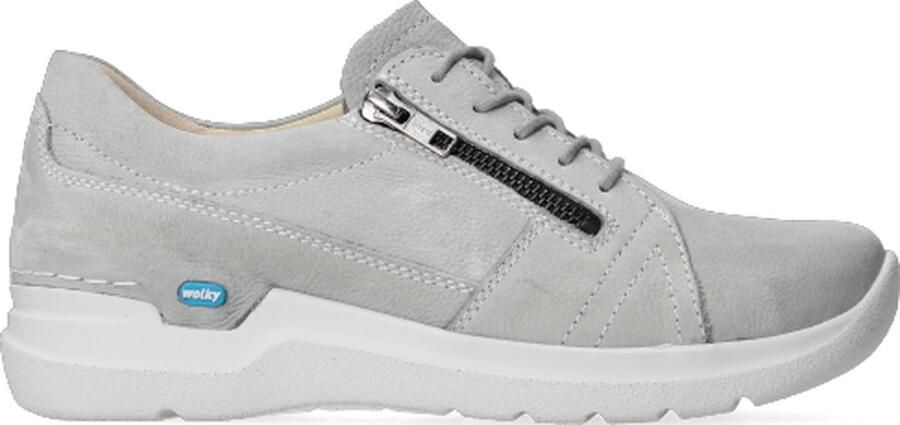 Wolky Dames Veterschoen Feltwell 0660911 206 Lichtgrijs Nubuck - Foto 19