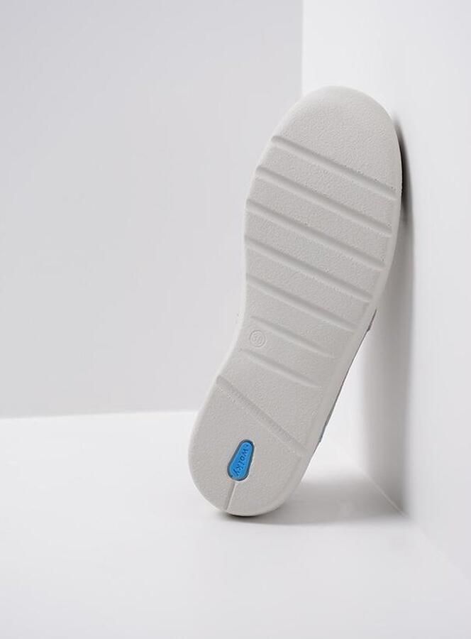 Wolky Dames Veterschoen Feltwell 0660911 206 Lichtgrijs Nubuck - Foto 6