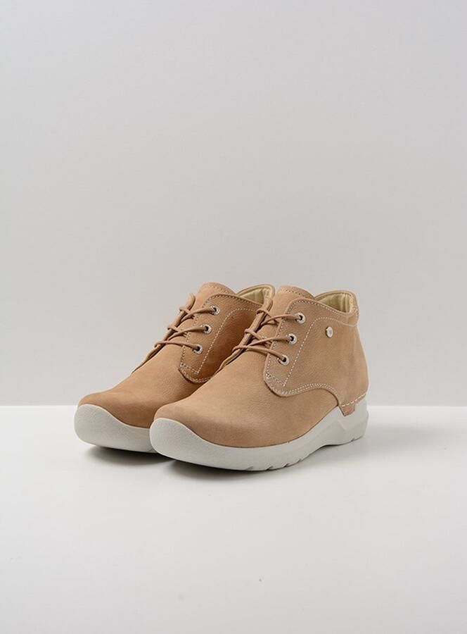Wolky Dames Veterschoenen Truth Antique Nubuck Beige - Foto 6