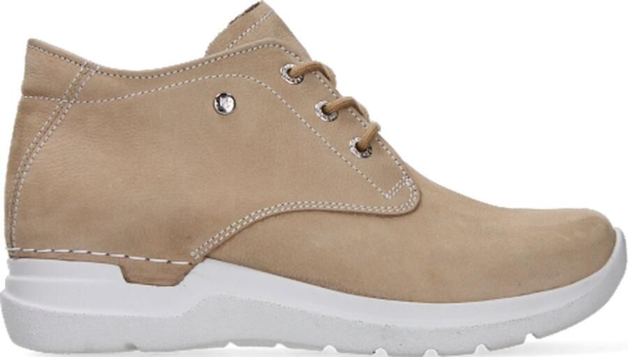 Wolky Dames Veterschoenen Truth Antique Nubuck Beige - Foto 10