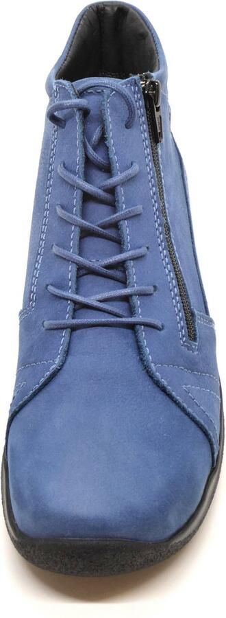 Wolky Dames Veterboot Why Antique Nubuck 0660611 804 Atlantic Blue - Foto 16