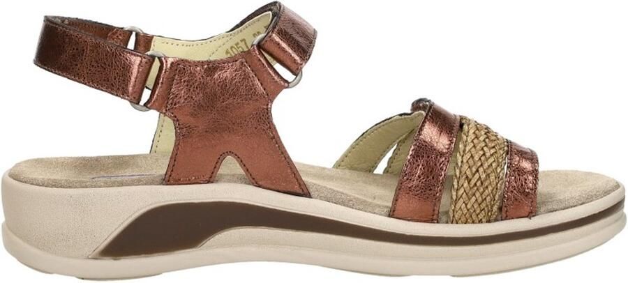 Wolky Fantom Elite Sandalen Plat Brons