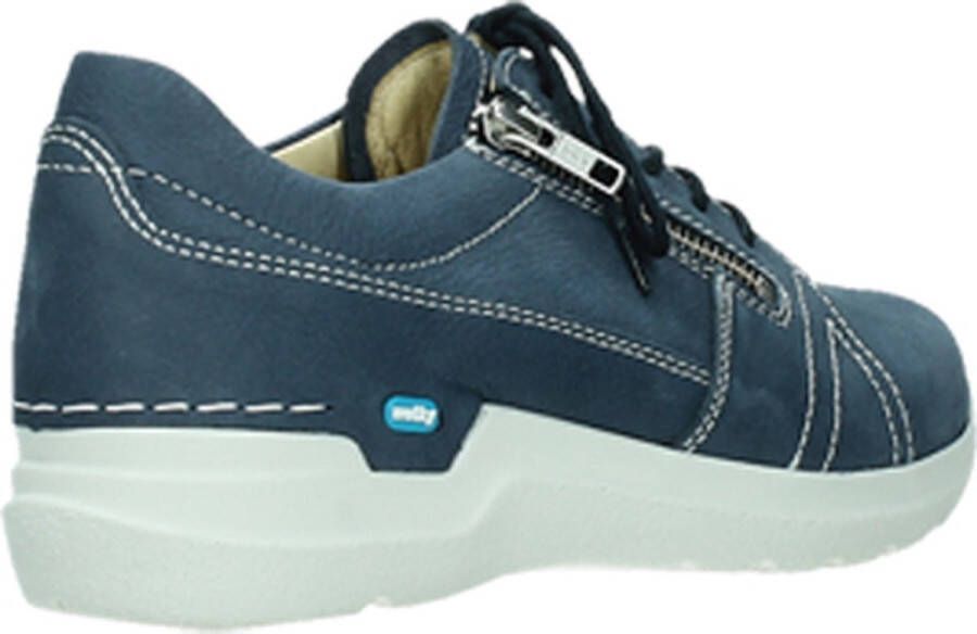 Wolky Dames Veterschoenen 0660911-820 Feltwell Antique Jeansblauw - Foto 10
